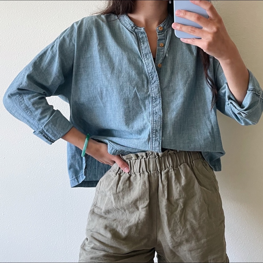 Madewell Chambray Box Shirt